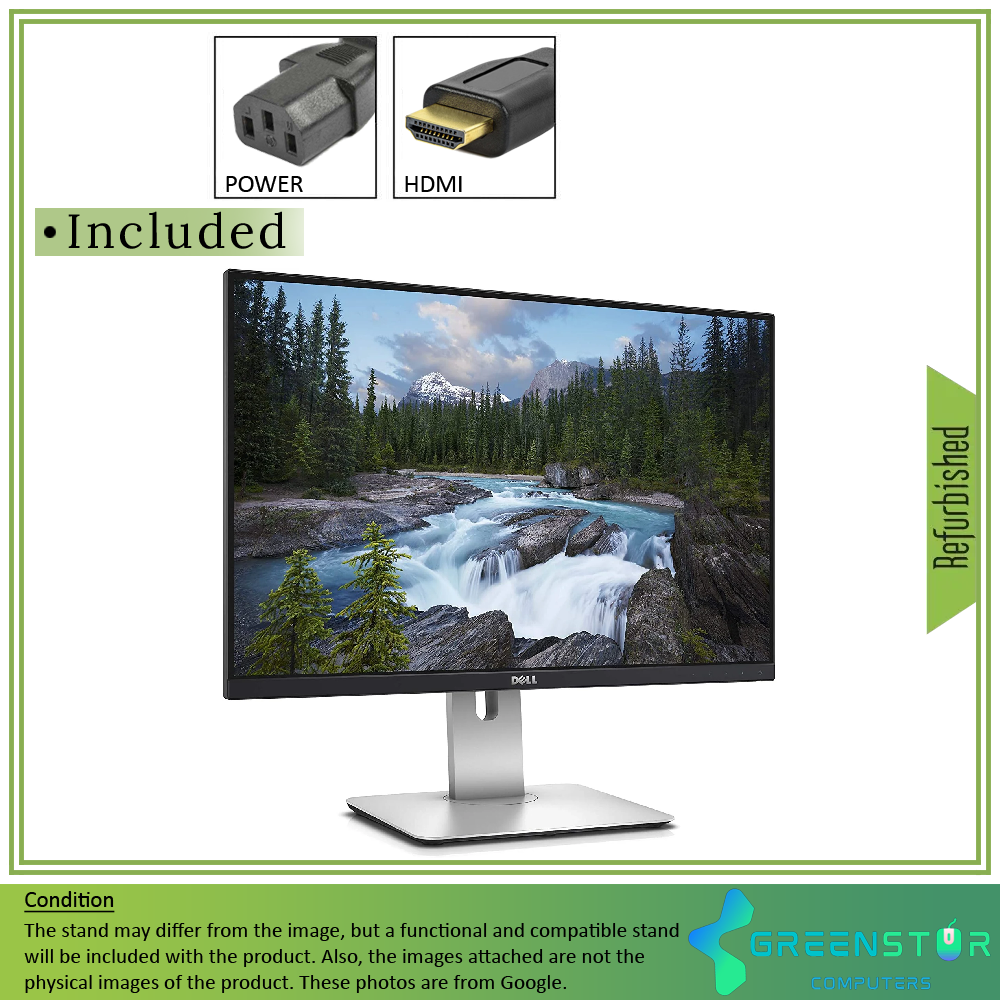 Refurbished(Good) - Dell UltraSharp U2415B 24" Widescreen 1920x1200 FHD+ IPS LED Backlit LCD Monitor
