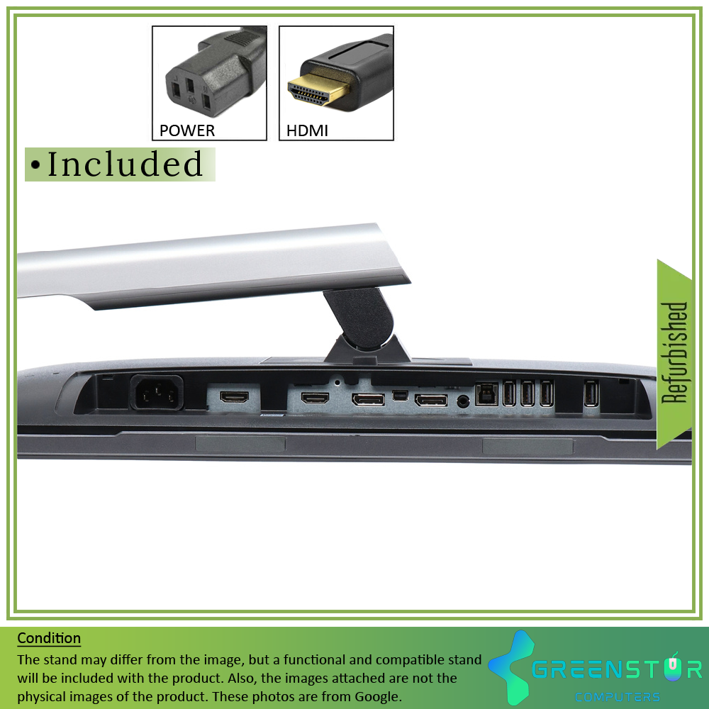 Refurbished(Good) - Dell UltraSharp U2415B 24" Widescreen 1920x1200 FHD+ IPS LED Backlit LCD Monitor