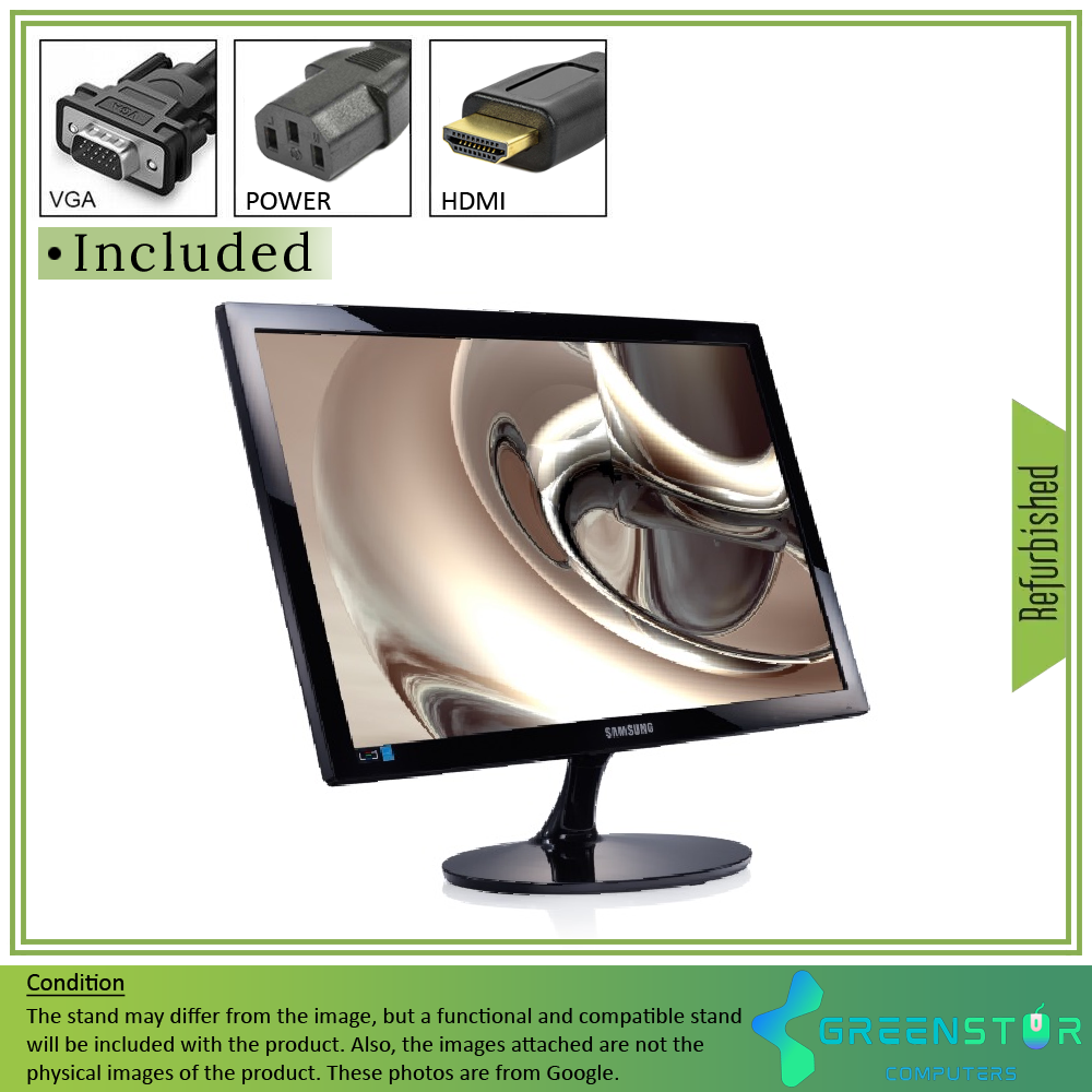 Refurbished(Good) - Samsung SD300 Series S22D300 22" Widescreen 1920x1080 FHD LED Backlit TN Monitor