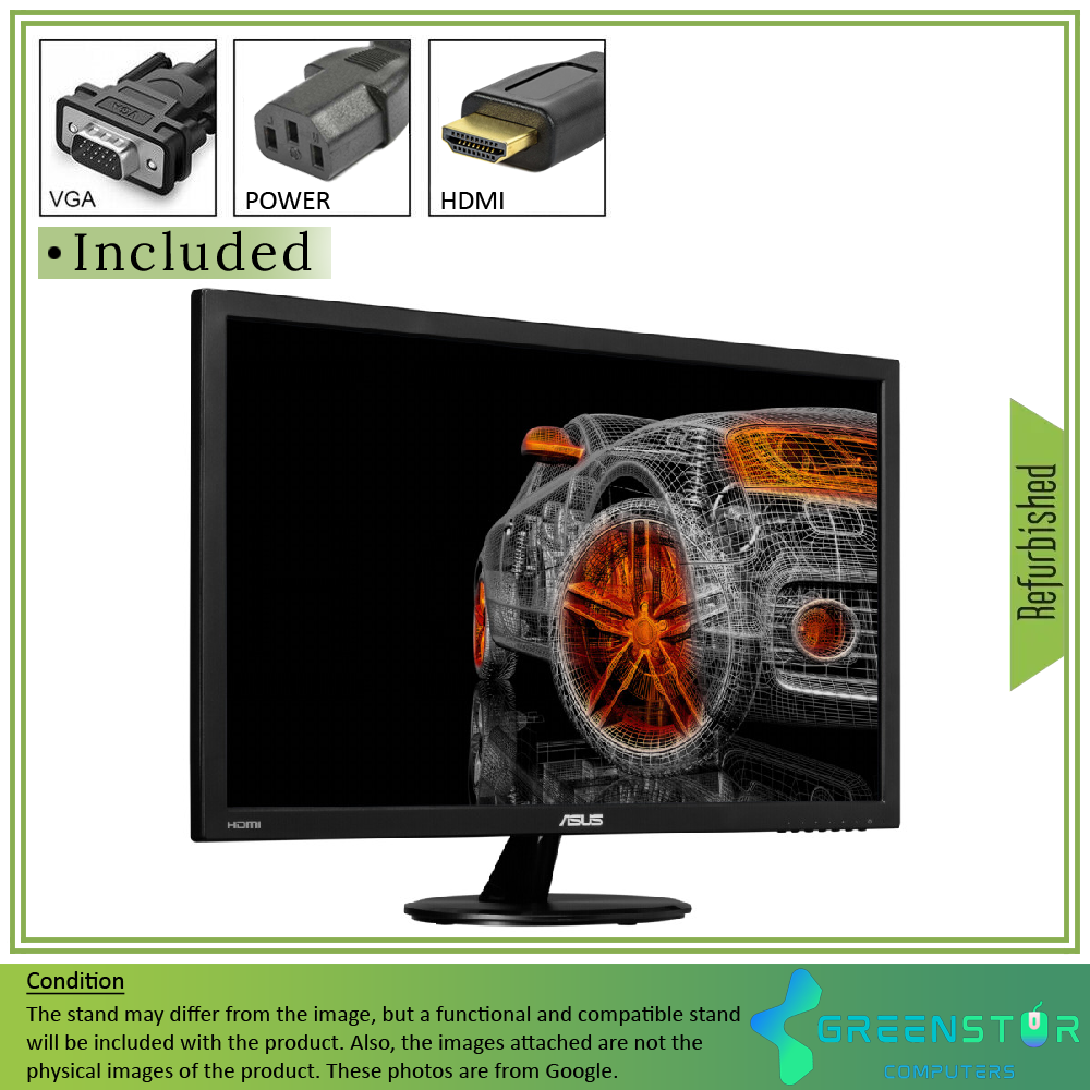 Refurbished(Good) - ASUS VP278 27" Widescreen 1920x1080 FHD LED Backlit TN Panel LCD Gaming Monitor
