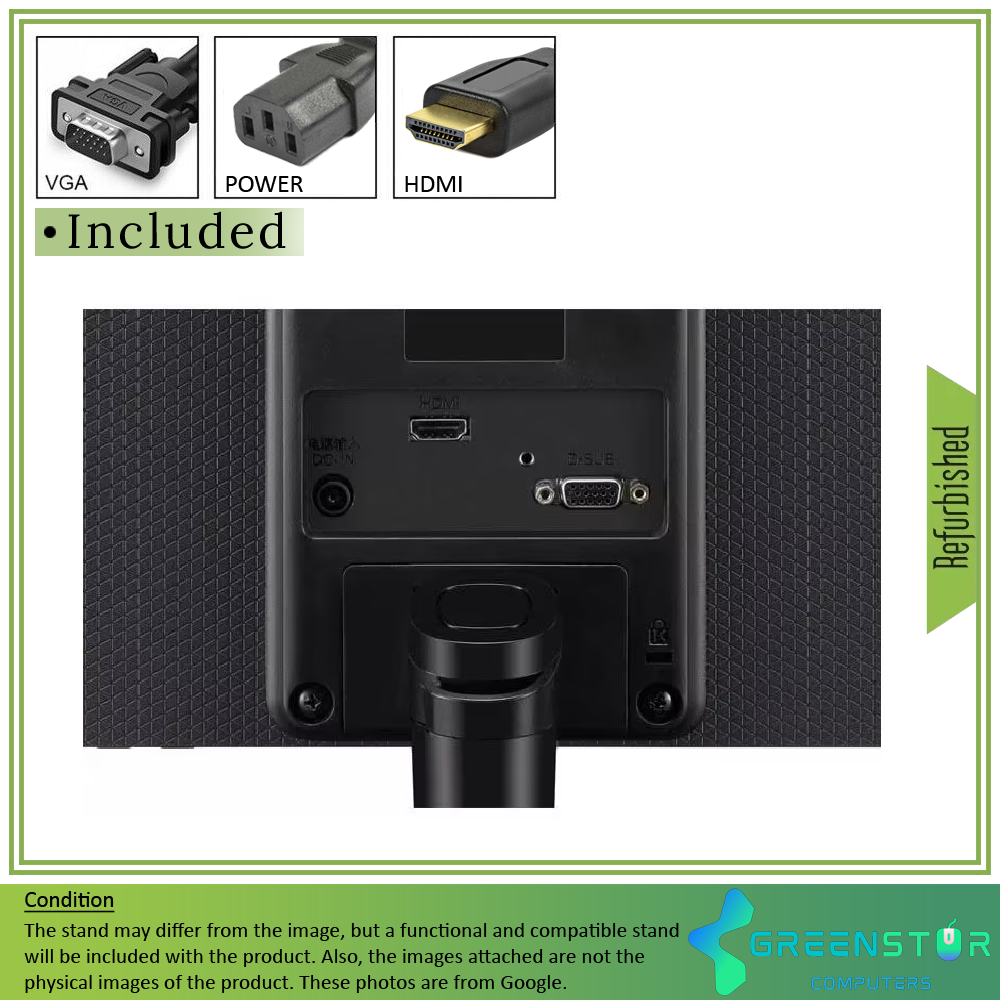 Refurbished(Good) - LG 24M35H-B 24" Widescreen 1920x1080 FHD LED Backlit LCD Monitor