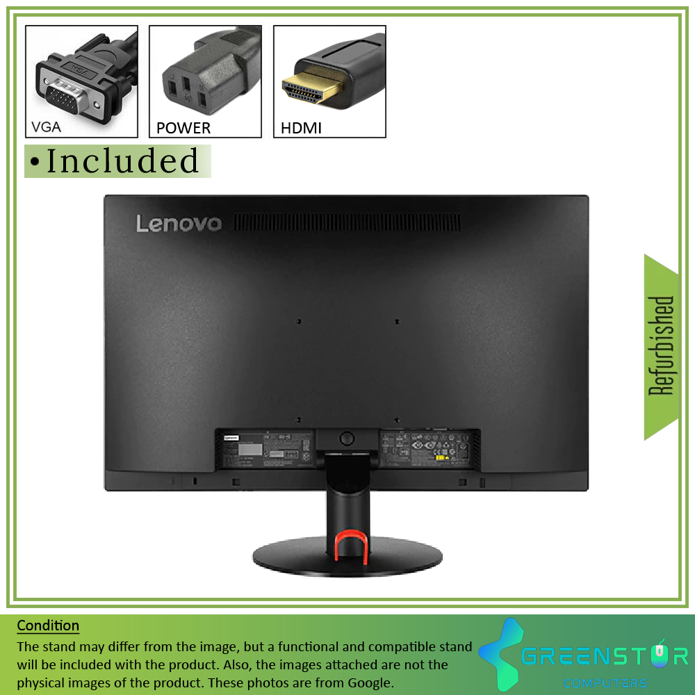 Refurbished(Good) - LENOVO T2224PD 21.5-inch Widescreen 1920 x 1080 FHD LED Backlit LCD Monitor
