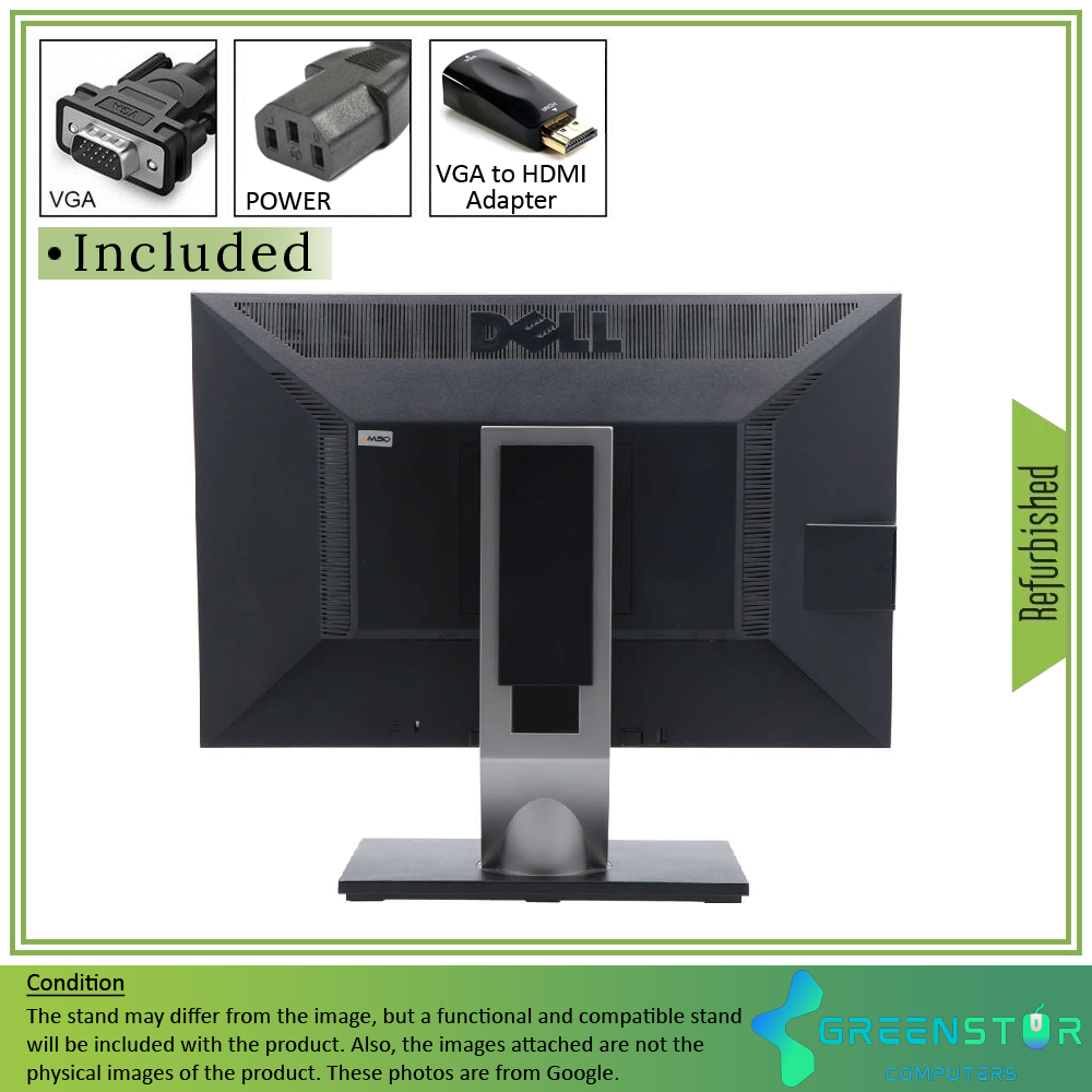 Refurbished(Good) - Dell Professional P2210 22-inch 1680 X 1050 HD Widescreen Flat Panel LCD Monitor