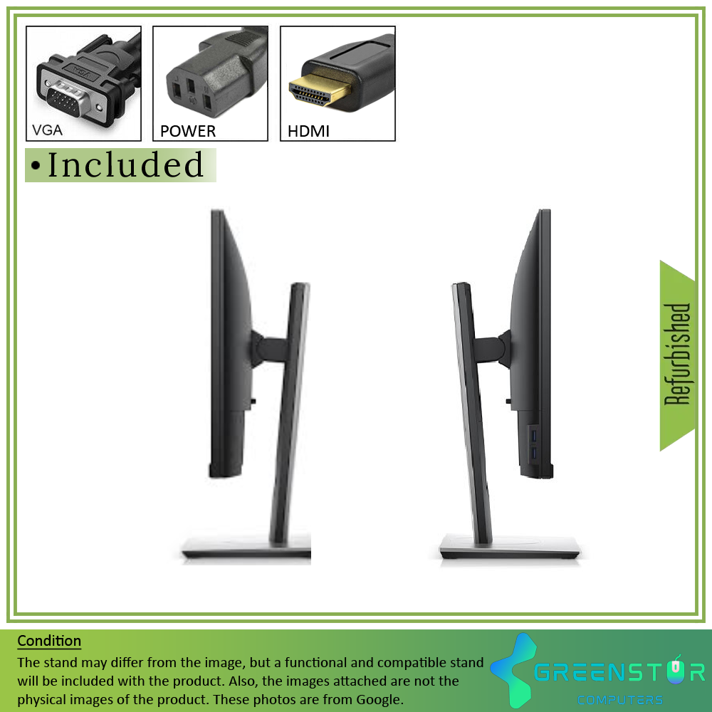 Refurbished(Good) - Dell P2317H 23″ Widescreen 1920X1080 FHD LED-Lit IPS LED Monitor