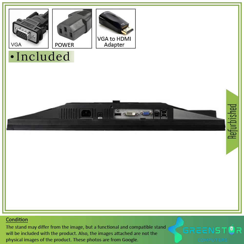 Refurbished(Good) - Dell Professional P2210 22-inch 1680 X 1050 HD Widescreen Flat Panel LCD Monitor