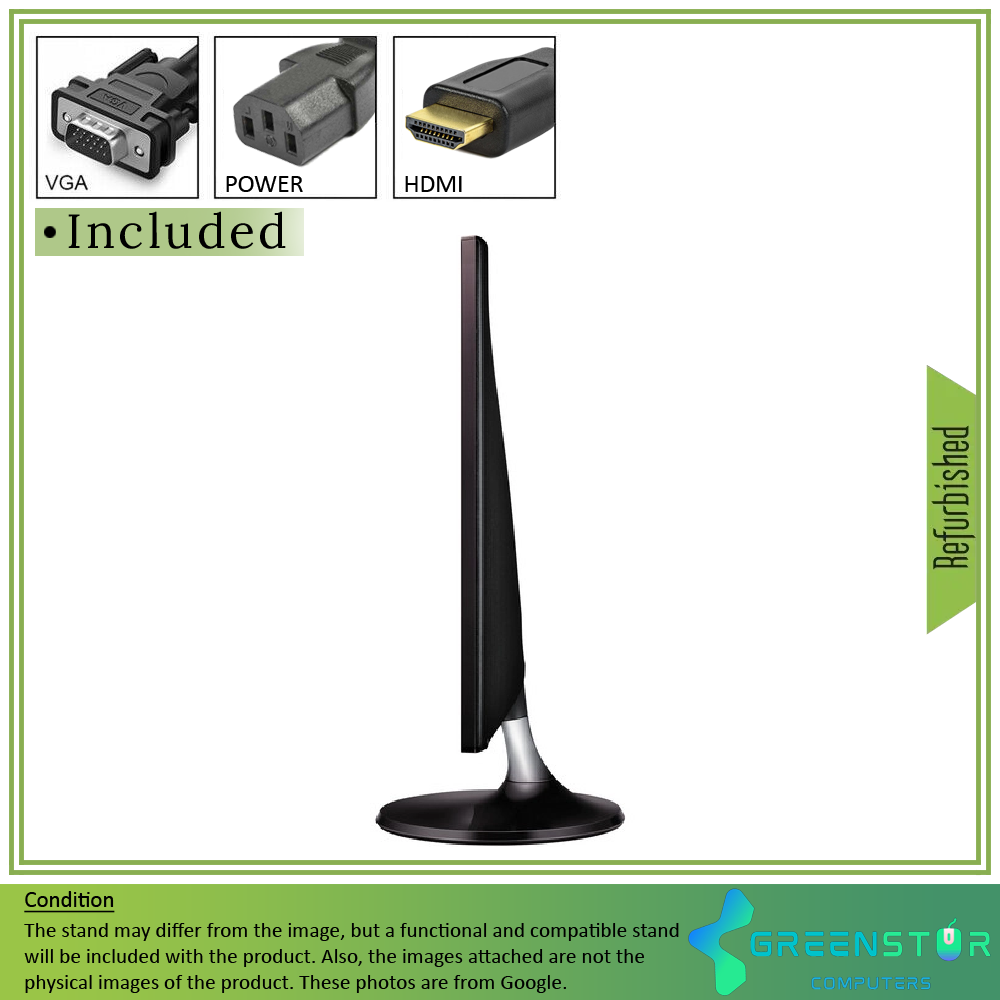 Refurbished(Good) - Samsung S22C300H 21.5" Widescreen 1920x1080 FHD LED Backlight TN Flat Panel Monitor | VGA, HDMI Standard