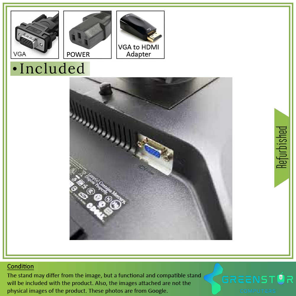 Refurbished(Good) - Dell Professional E190SB 19" 1280x1024 Flat Panel Widescreen LCD Monitor