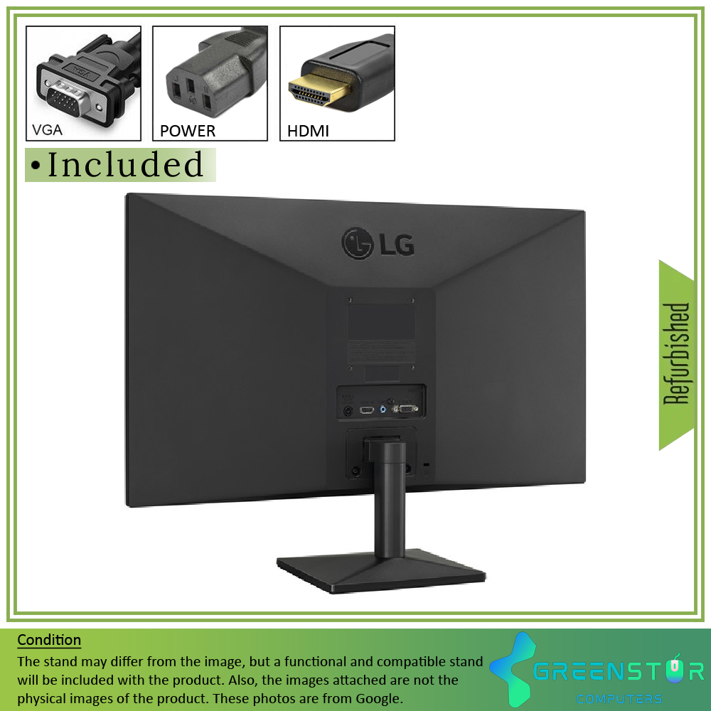 Refurbished(Good) - LG 22BK430H-B 22" Widescreen 1920 x 1080 FHD Backlit LED FreeSync IPS Monitor