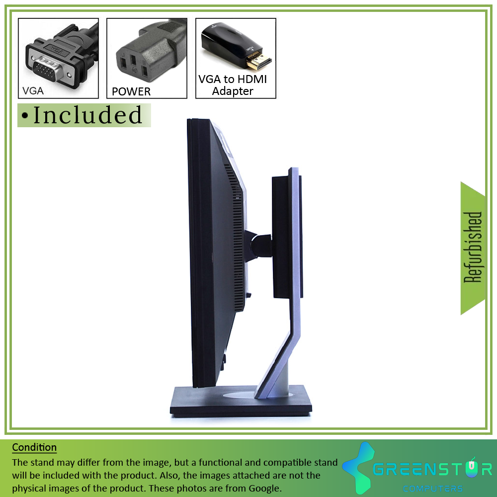 Refurbished(Good) - Dell Professional P2210 22-inch 1680 X 1050 HD Widescreen Flat Panel LCD Monitor