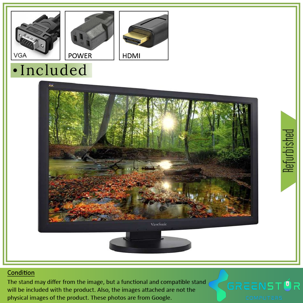 Refurbished(Good) - ViewSonic VG2233SMH 22" Wide 1920x1080 Business LED Backlit LCD IPS Monitor