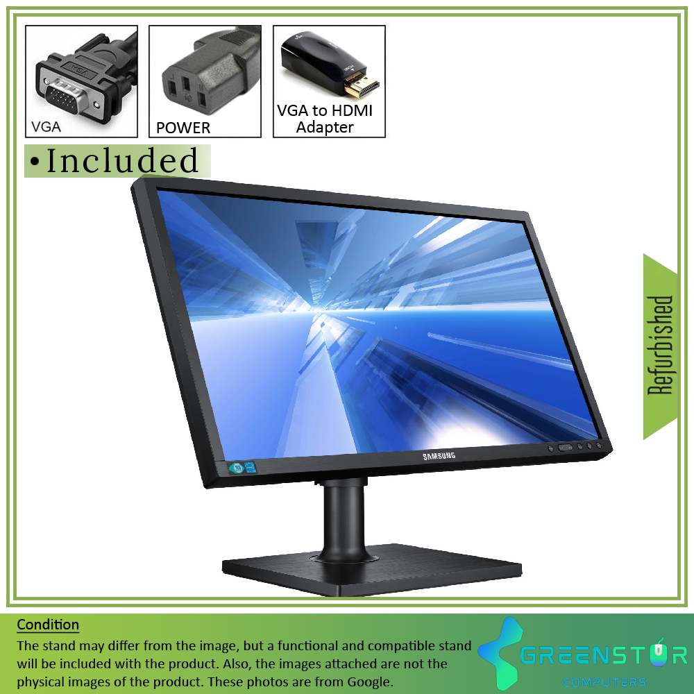 Refurbished(Good) - Samsung SE650 Series S24E650XL 24"Wide 1920x1080 FHD LED Business PLS Monitor