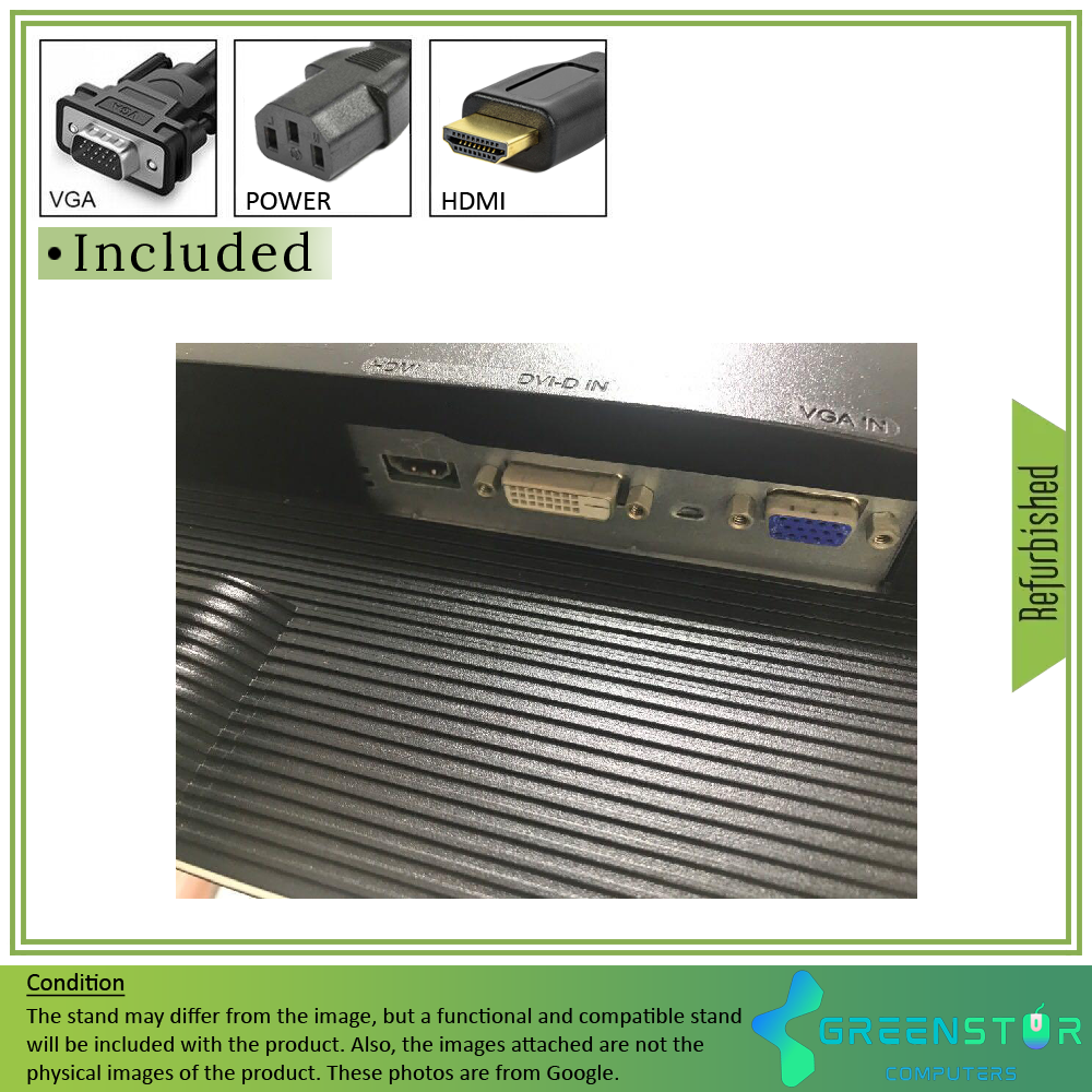 Refurbished(Good) - Acer V6 Series V226HQL 21.5" Widescreen 1920x1080 FHD LED backlight LCD TN Flat Panel Monitor | VGA, DVI, HDMI Standard