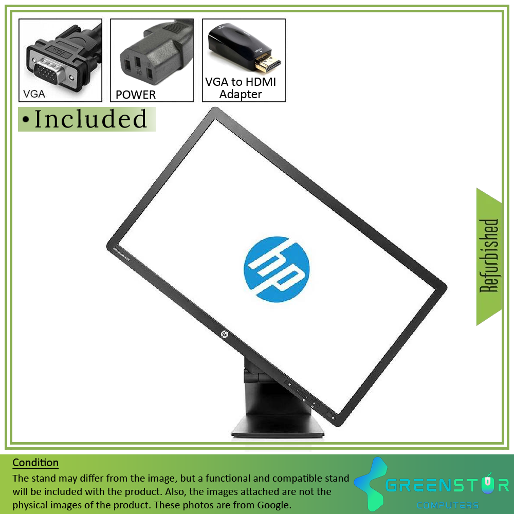 Refurbished(Good)/ B Grade - HP EliteDisplay E231 23" Widescreen 1920x1080 FHD LED Backlight LCD Monitor | DisplayPort, DVI-D, VGA