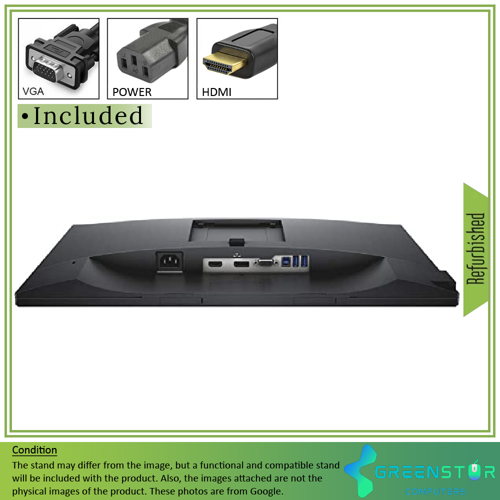 Refurbished(Good) - Dell Professional-Series P2217 22" Widescreen 1680x1050 HD+ LED Backlight LCD TN Panel Monitor | VGA, HDMI, DisplayPort