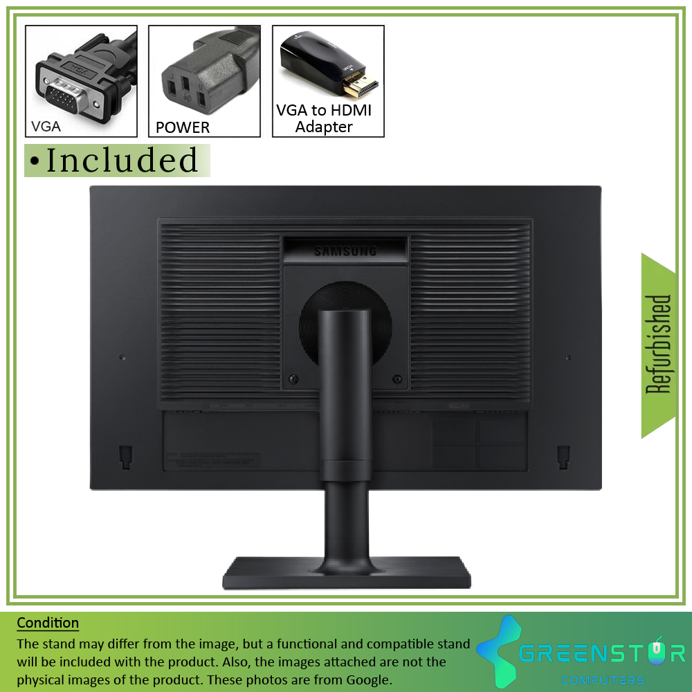 Refurbished(Good) - Samsung SE650 Series S24E650XL 24"Wide 1920x1080 FHD LED Business PLS Monitor