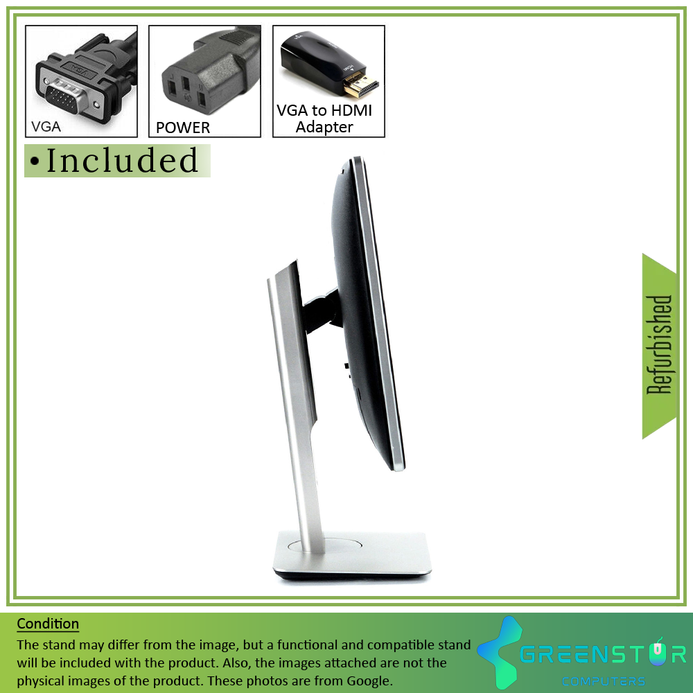Refurbished(Good) - Dell P1914S 19" Squre 1280x1024 HD+ LED Backlight LCD IPS Monitor