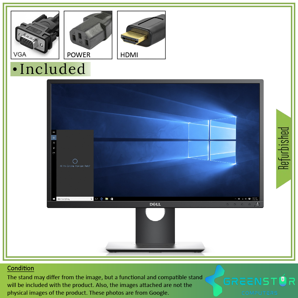 Refurbished(Good) - Dell P2317H 23″ Widescreen 1920X1080 FHD LED-Lit IPS LED Monitor