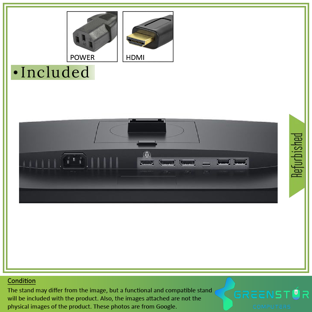 Refurbished(Good) - Dell Professional P2419HC 24" Widescreen 1920 x 1080 FHD LED backlight IPS Monitor