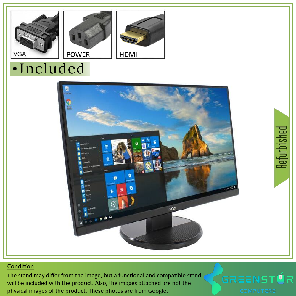 Refurbished(Good) - Acer K272HL 27" Widescreen 1920x1080 Full HD LED backlight LCD monitor