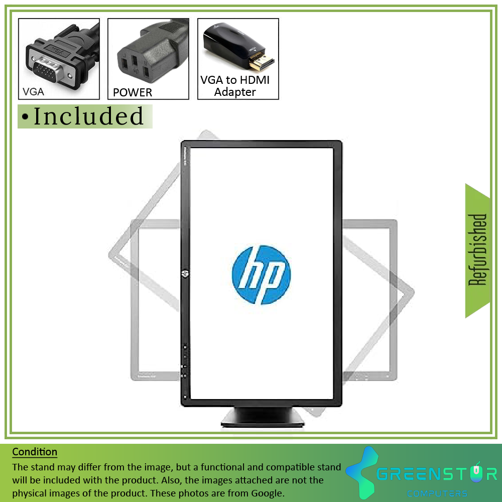 Refurbished(Good)/ B Grade - HP EliteDisplay E231 23" Widescreen 1920x1080 FHD LED Backlight LCD Monitor | DisplayPort, DVI-D, VGA
