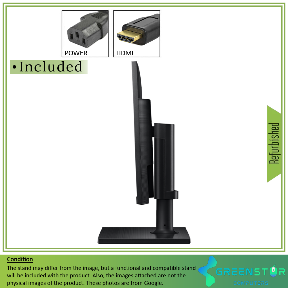 Refurbished(Good) - Samsung F24T454FQN 24" Widescreen 1920x1080 FHD LED backlit LCD IPS Monitor
