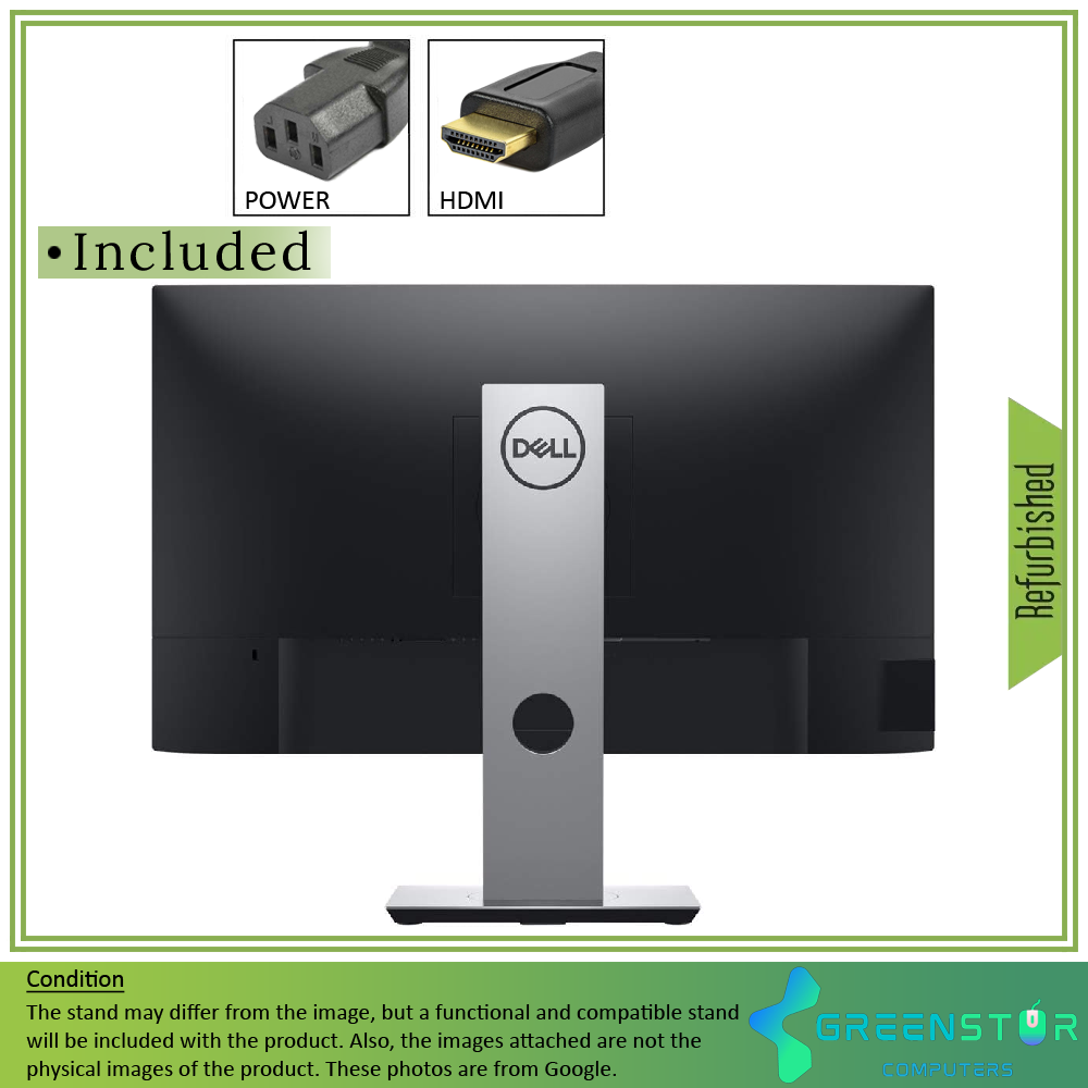 Refurbished(Good) - Dell Professional P2419HC 24" Widescreen 1920 x 1080 FHD LED backlight IPS Monitor