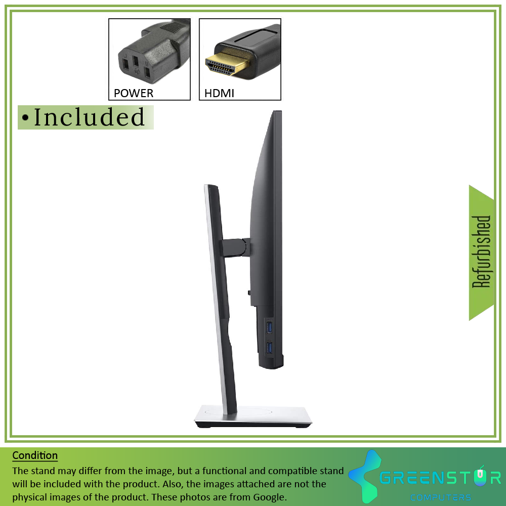 Refurbished(Good) - Dell Professional P2419HC 24" Widescreen 1920 x 1080 FHD LED backlight IPS Monitor