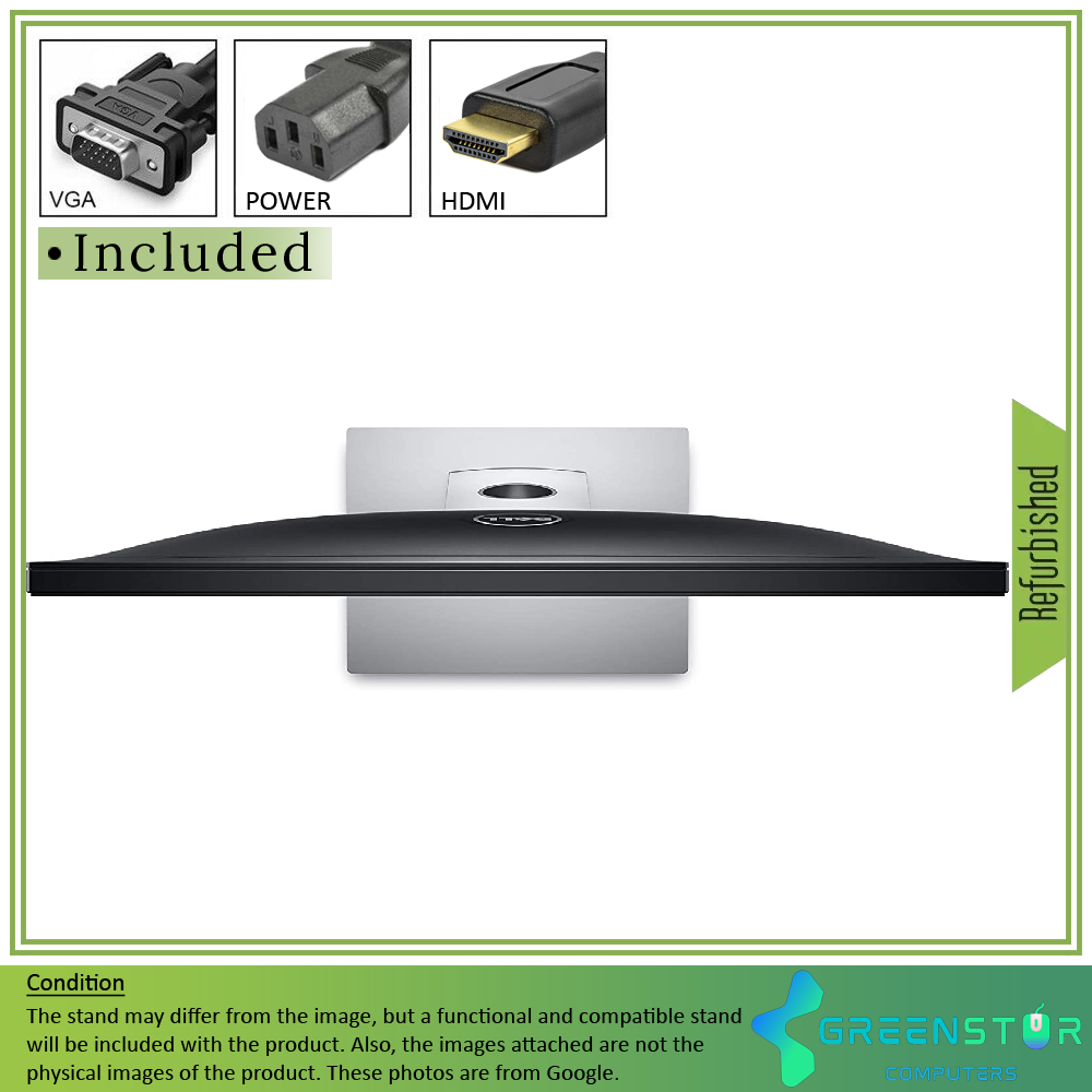 Refurbished(Good) - Dell SE2417HGX 23.6" Widescreen 1920x1080 FHD FreeSync LED Backlight LCD TN Panel Monitor | VGA, HDMI