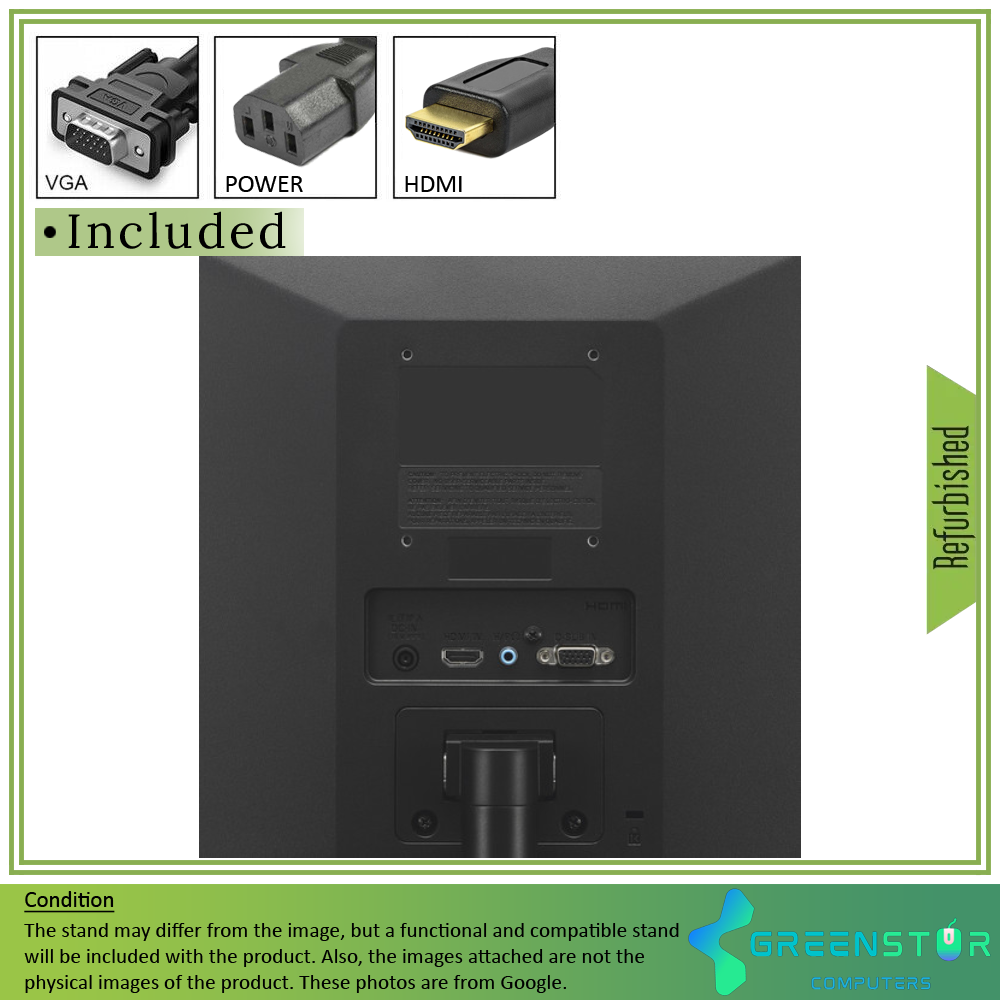 Refurbished(Good) - LG 22BK430H-B 22" Widescreen 1920 x 1080 FHD Backlit LED FreeSync IPS Monitor