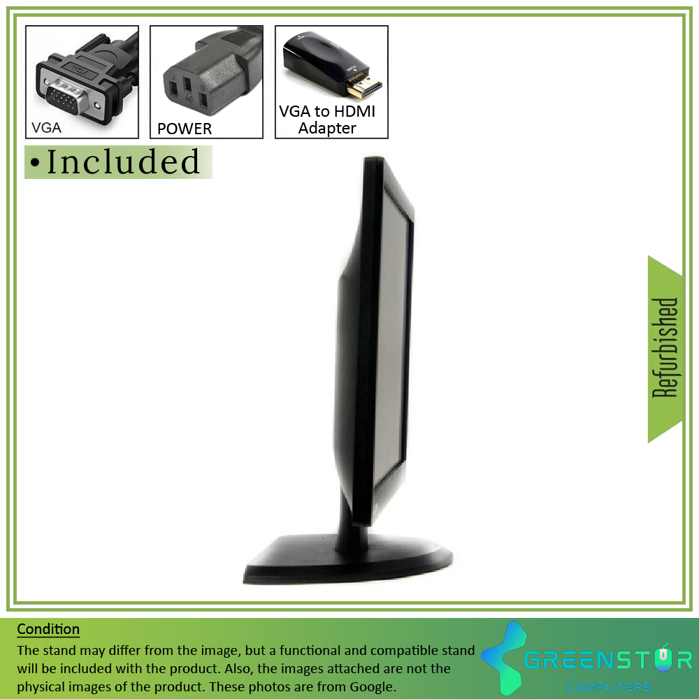 Refurbished(Good) - Lenovo ThinkVision E2223WA 22-inch 1920x1080 Full HD Backlit LCD Monitor