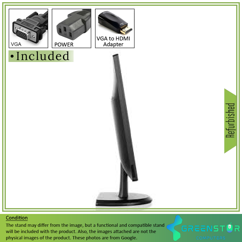 Refurbished(Good) - Lenovo ThinkVision E2223WA 22-inch 1920x1080 Full HD Backlit LCD Monitor