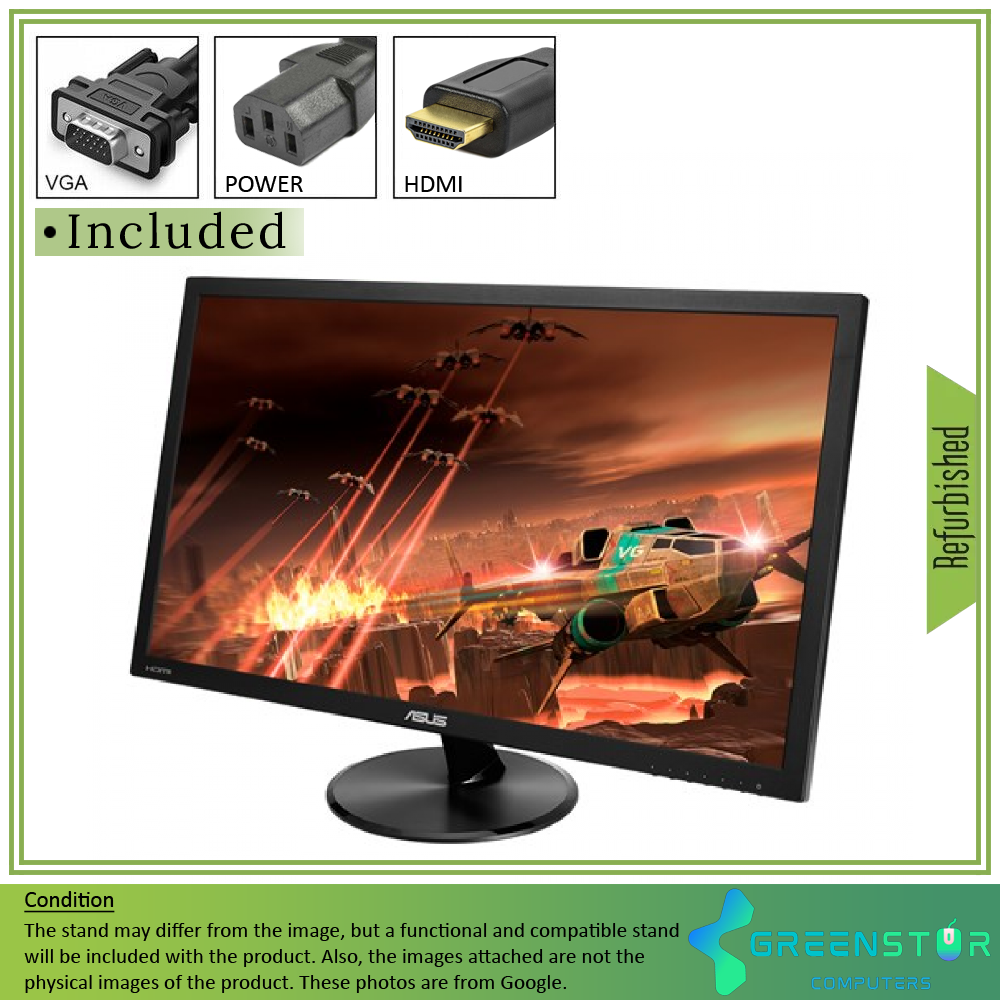 Refurbished(Good) - ASUS VP278 27" Widescreen 1920x1080 FHD LED Backlit TN Panel LCD Gaming Monitor
