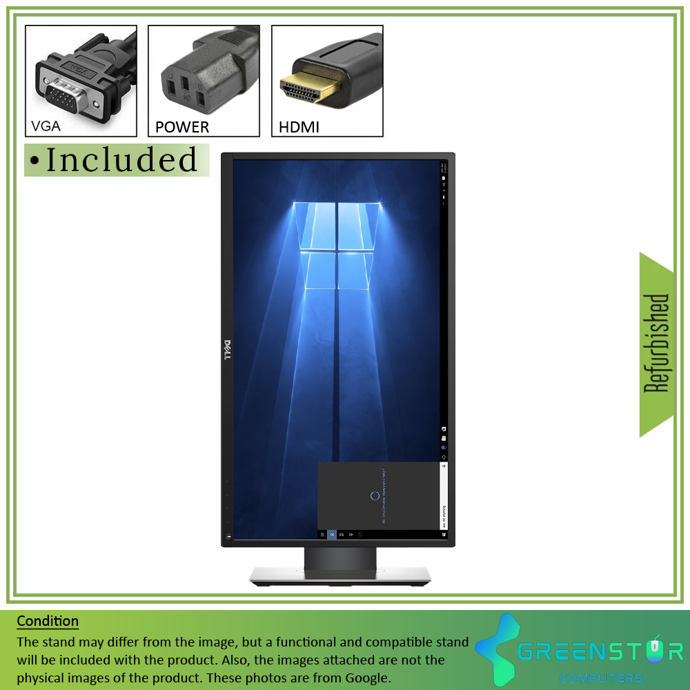 Refurbished(Good) - Dell P2317H 23″ Widescreen 1920X1080 FHD LED-Lit IPS LED Monitor