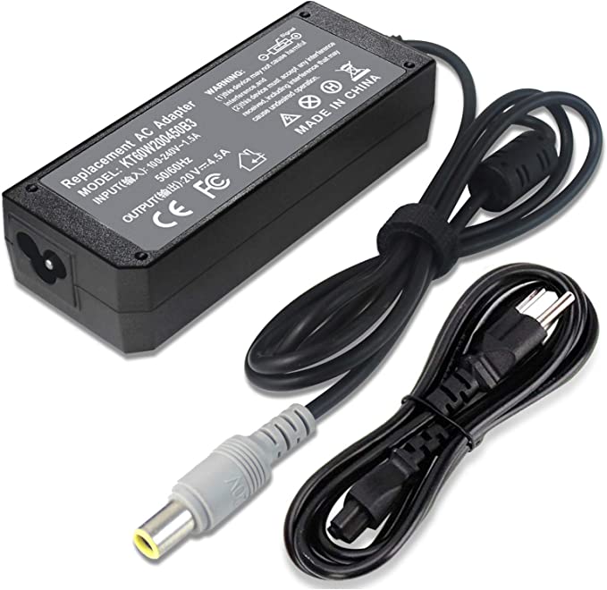 Original 90W 20V 4.5A Lenovo ADLX90NLC2A AC Adapter Charger w/Power Cord - Refurbished