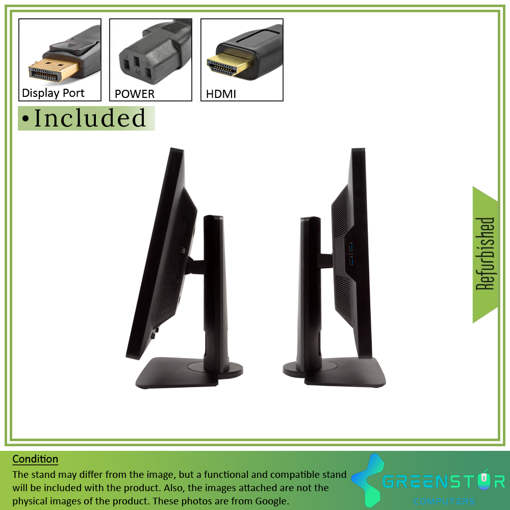 Refurbished(Good) - HP DreamColor Z24x G2 24" Widescreen 1920x1200 LED backlight IPS LCD Monitor : DVI- D |  DisplayPort |  HDMI