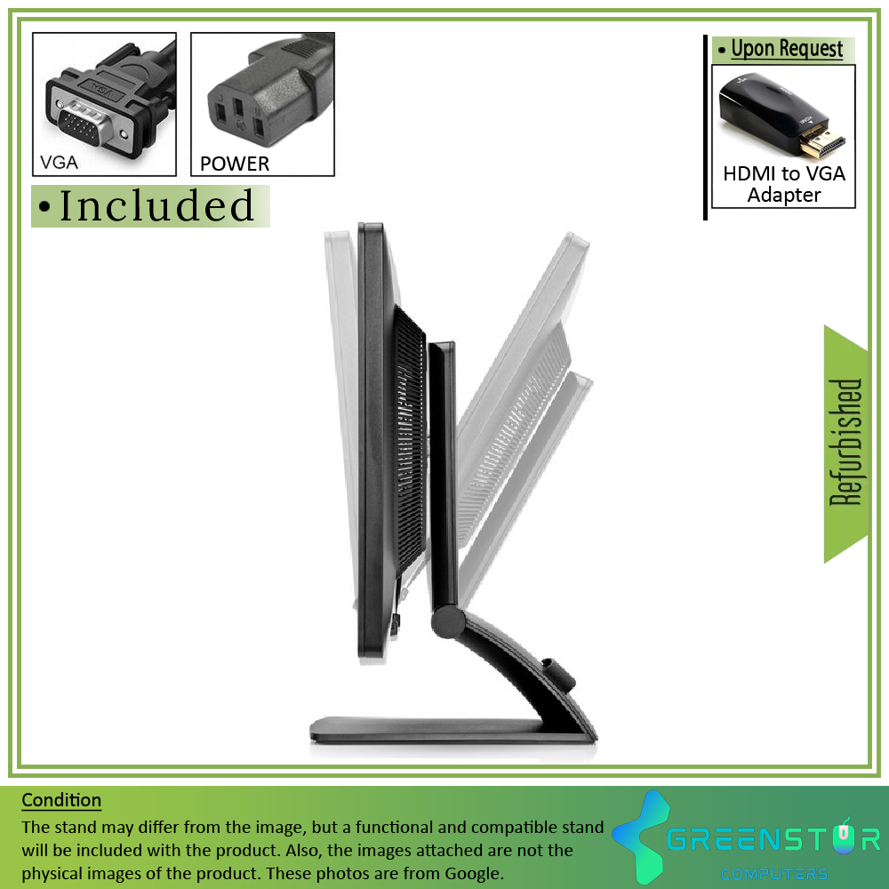 Refurbished(Good) - HP Z Display Z23i 23" 1920 x 1080 Full HD LED Backlit LCD IPS Monitor : VGA | DVI |  Display port 1.2