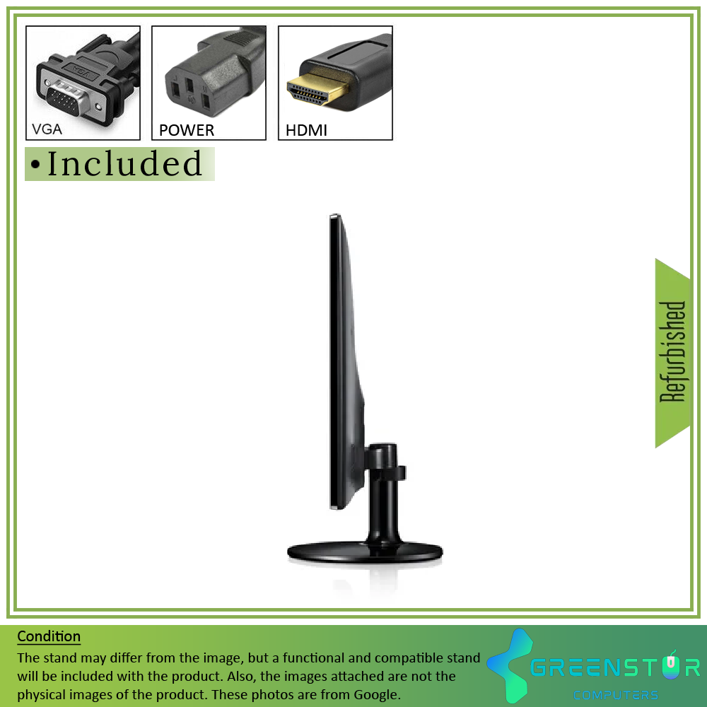 Refurbished(Good) - Samsung S24C350HL 23" Widescreen 1920x1080 LED Backlight IPS LCD Monitor | VGA D-Sub, HDMI