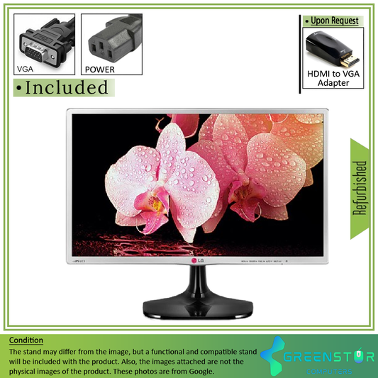 Refurbished(Good) - LG 24MP56HQ 24" Widescreen 1920x1080 Full HD LED Blacklight IPS monitor : VGA D Sub | HDMI