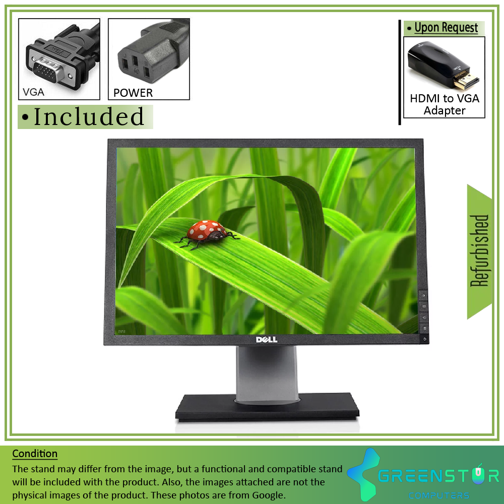 Refurbished(Good) - Dell UltraSharp 1909WB 19" Widescreen 1440x900 HD+ LCD TN Flat Panel Monitor |  VGA, DVI