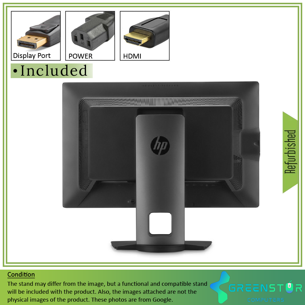 Refurbished(Good) - HP DreamColor Z24x G2 24" Widescreen 1920x1200 LED backlight IPS LCD Monitor : DVI- D |  DisplayPort |  HDMI