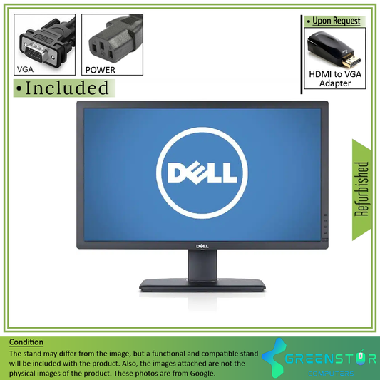 Refurbished(Good) - Dell U2713HM 27'' Ultra Widescreen 2560x1440 Flat  LED Backlight IPS LCD Monitor : DVI D-Sub | DVI - D | HDMI | Display Port