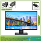 Refurbished(Good) - Dell E2420H 24" Widescreen 1920x1080 FHD LED Backlit LCD IPS Monitor| VGA, DVI