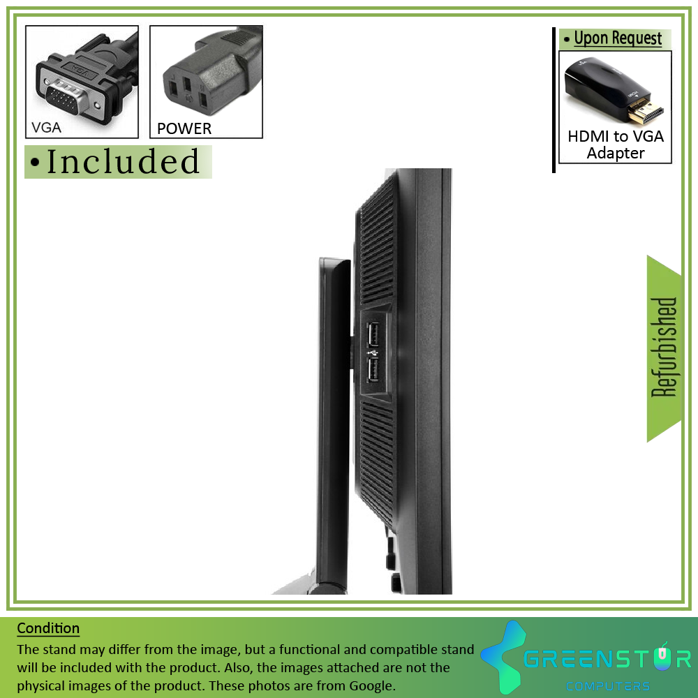 Refurbished(Good) - HP Z Display Z23i 23" 1920 x 1080 Full HD LED Backlit LCD IPS Monitor : VGA | DVI |  Display port 1.2
