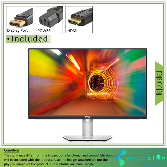Refurbished(Good) - Dell S2421HS 24'' Widescreen 1920x1080 LED Backlight IPS Monitor :  HDMI 1.4 | Display port