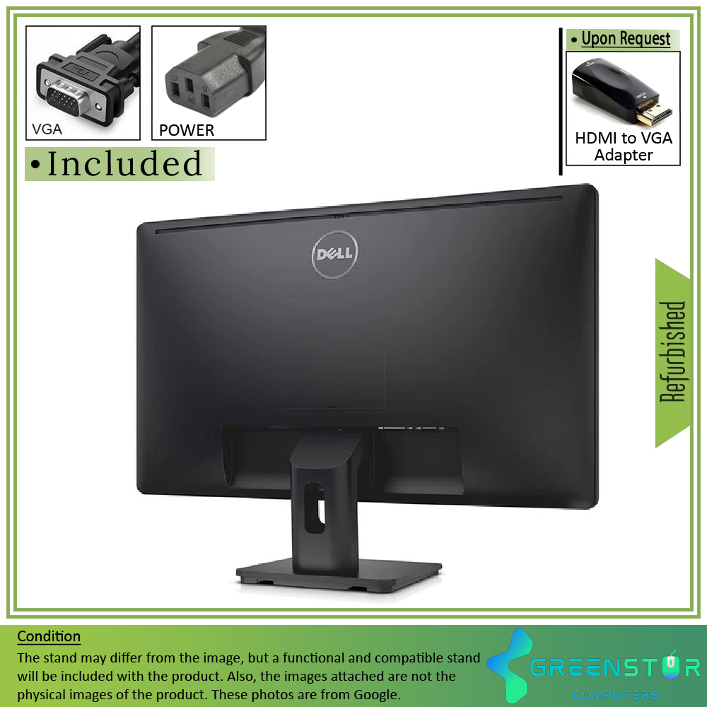 Refurbished(Good) - Dell E-Series E2213 22" 1680x1050 HD Widescreen LED Backlit Flat Panel LCD Monitor