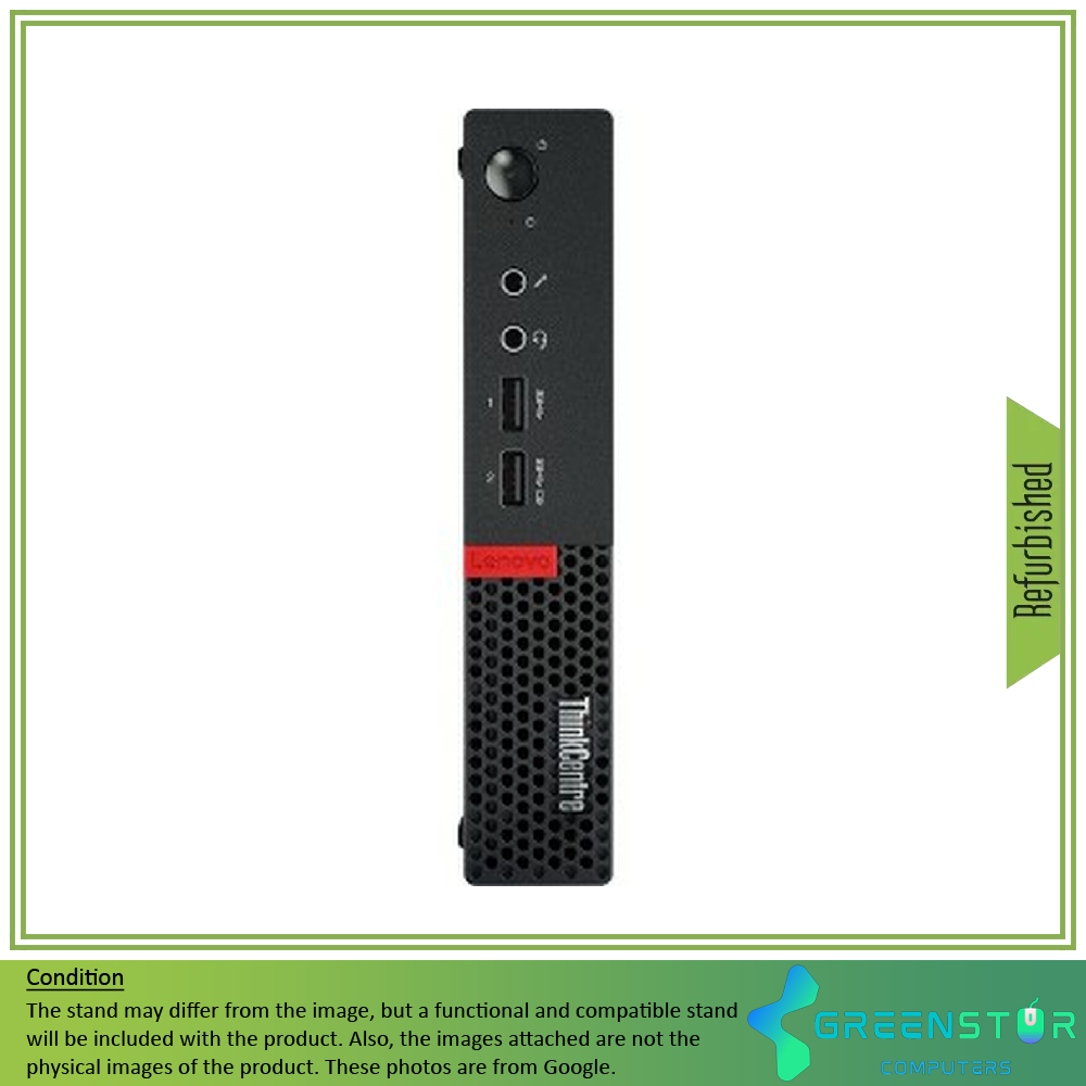 Refurbished(Good) - Lenovo Think Centre M710Q Micro Desktop Computer | Core i5-7500T | 8GB DDR4 | 256GB SSD | Win10