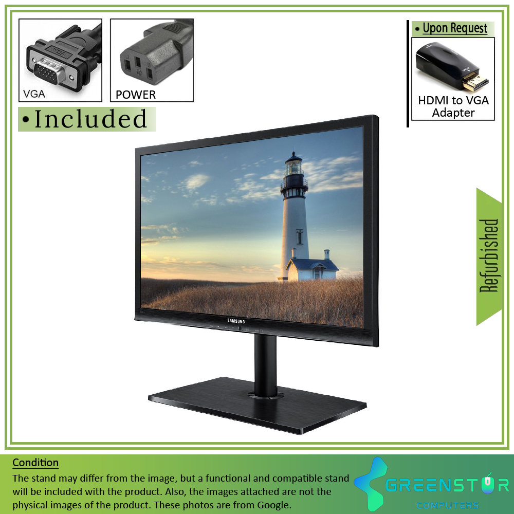 Refurbished(Good) - SAMSUNG S22A650S 21.5" Widescreen 1920X1080 LED Backlight LCD Monitor