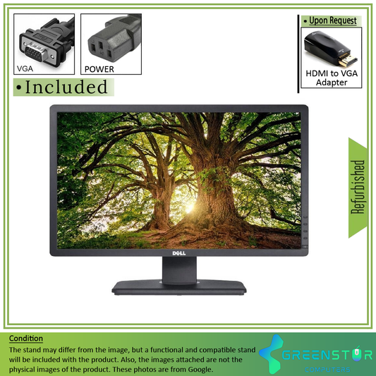 Refurbished(Good) - Dell Professional P2312HT 23' 1920 x 1080 Full HD LED Backlight LCD Monitor