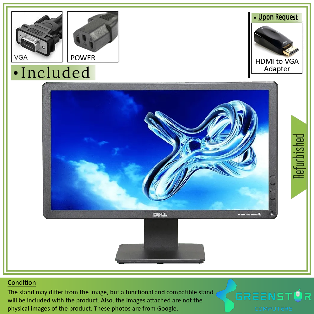 Refurbished(Good) - Dell E2014HC 19.5" WideScreen 1600x900 HD+ LCD Flat Panel Monitor