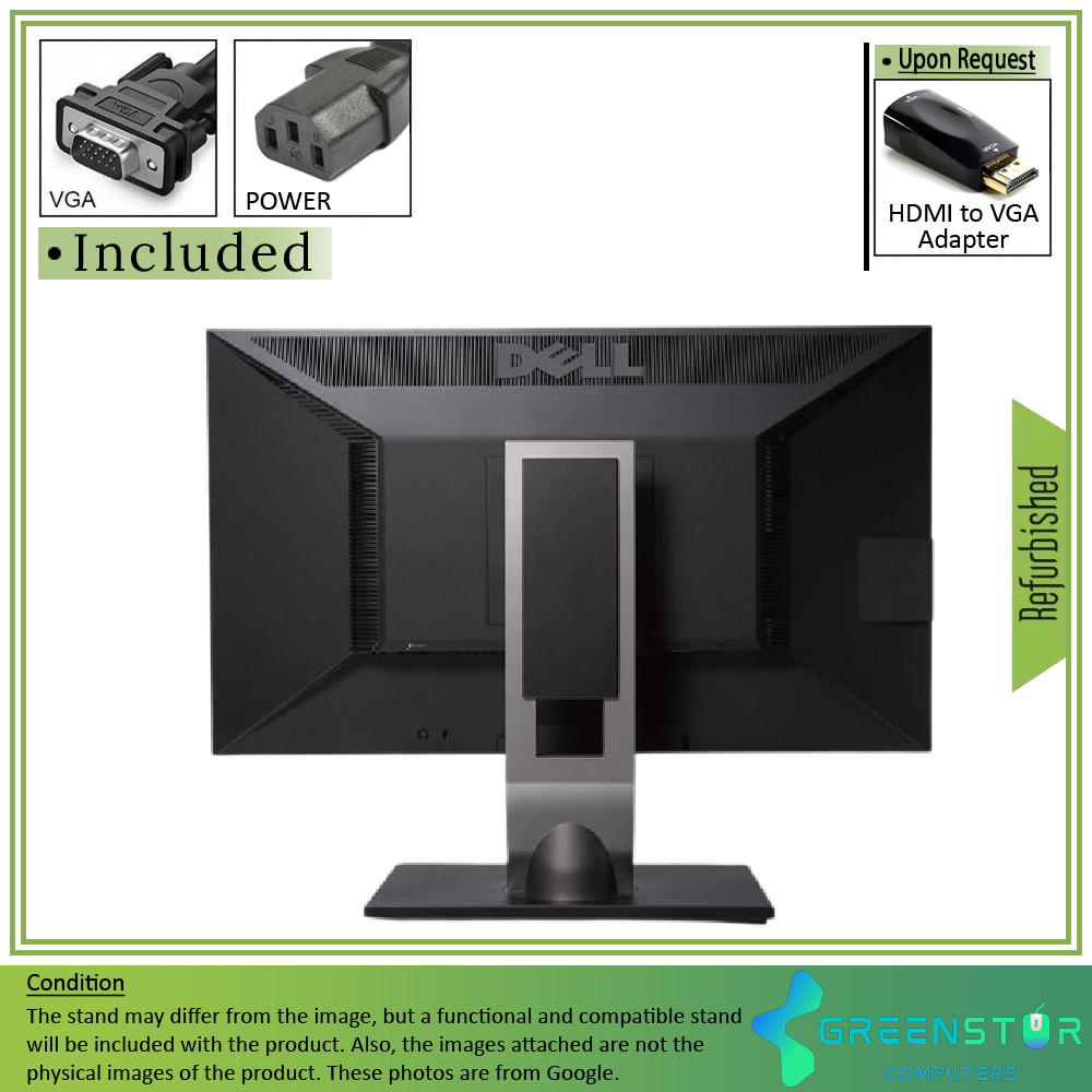 Refurbished(Good) - Dell Ultrasharp U2311H 23"Widescreen 1920x1080 FHD CCFL Backlight IPS LCD Monitor |  VGA, DVI, DisplayPort